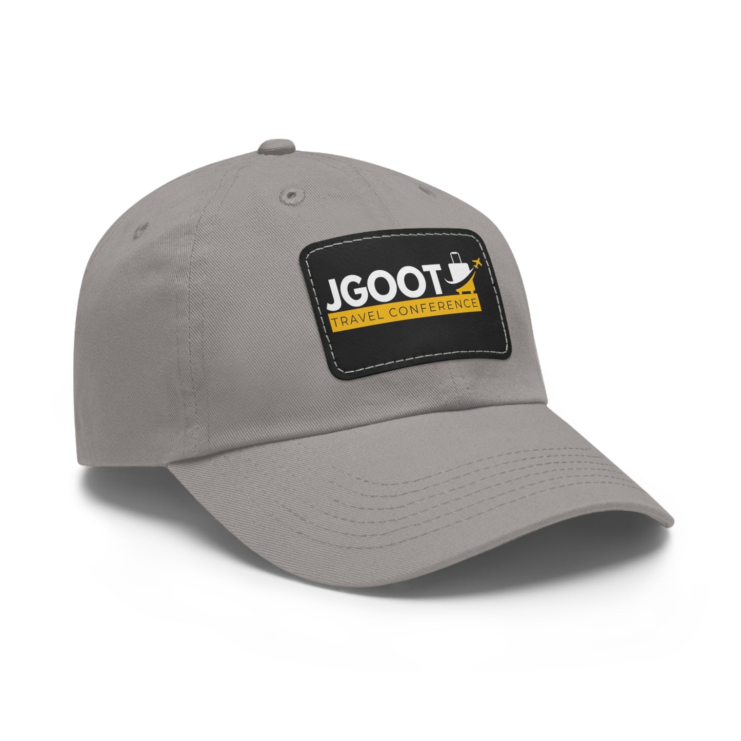JGOOT Conference Dad Hat with Leather Patch