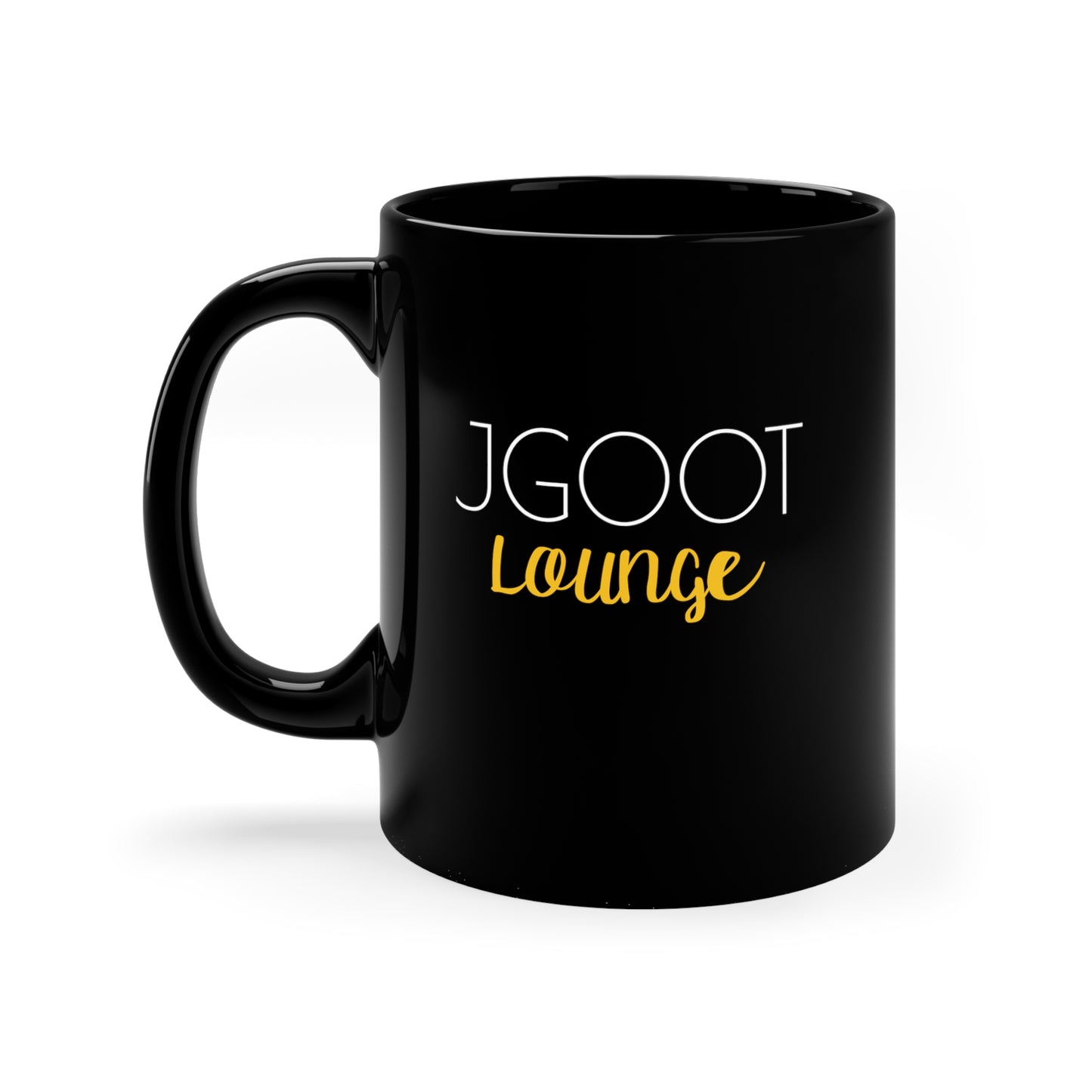 Lounge 11oz Black Mug